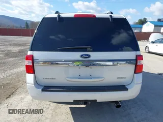 2015 Ford Expedition Max Limited with VIN 1FMJK1KT7FEF49326, listed as a IAAI auction lot 41876662 with 53,587 mi miles. Bid and sale history available at carsss.com. Image 16.
