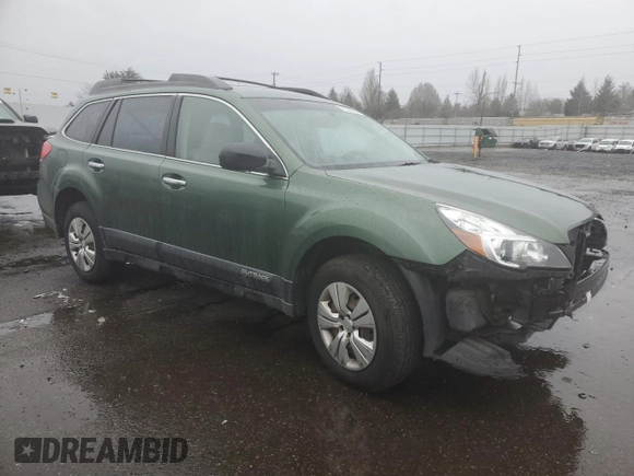 2013 Subaru Outback 2.5i z VIN 4S4BRCAC2D1234418, wystawiony jako Copart lot #87262024 z przebiegiem 166 787 mil mil oraz Szkoda całkowita • Salvage title. Historia ofert i sprzedaży dostępna na DreamBid. Obrazek 4.