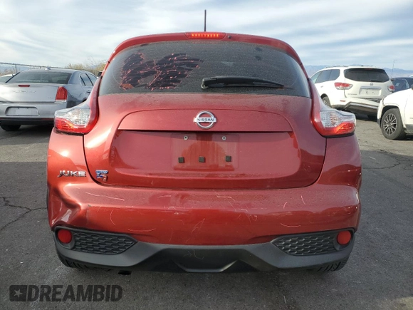 2017 Nissan Juke S with VIN JN8AF5MR4HT702720, listed as a Copart auction lot 87368514 with 60,415 mi miles and Salvage Title. Bid and sale history available at DreamBid. Image 6.