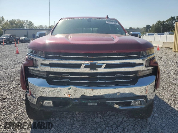 2020 Chevrolet Silverado 1500 LTZ with VIN 1GCUYGEL6LZ104384, listed as a Copart auction lot 74450304 with 76,305 mi miles and Salvage Title. Bid and sale history available at DreamBid. Image 5.