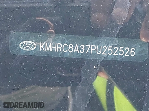 2023 Hyundai Venue Limited with VIN KMHRC8A37PU252526, listed as a IAAI auction lot 41894370 with 13,655 mi miles and . Bid and sale history available at DreamBid. Image 17.