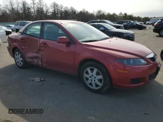 2006 Mazda 6 i with VIN 1YVFP80C065M63101, listed as a Copart auction lot 48554305 with 124,510 mi miles and Salvage Title. Bid and sale history available at carsss.com. Image 4.
