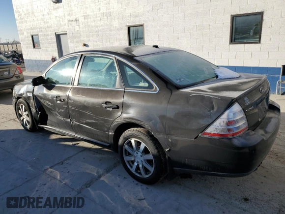 2008 Ford Taurus SEL with VIN 1FAHP27W98G156681, listed as a Copart auction lot 42649855 with 254,020 mi miles and Salvage Title. Bid and sale history available at carsss.com. Image 2.