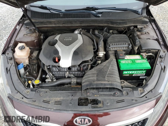 2012 Kia Optima EX with VIN 5XXGN4A69CG018316, listed as a Copart auction lot 43252345 with 131,165 mi miles and Salvage Title. Bid and sale history available at carsss.com. Image 11.