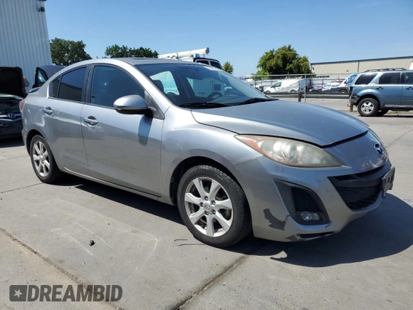 2010 Mazda 3 i Touring with VIN JM1BL1SG1A1340365, listed as a Copart auction lot 54488635 with 184,553 mi miles and Salvage Title. Bid and sale history available at DreamBid. Image 4.