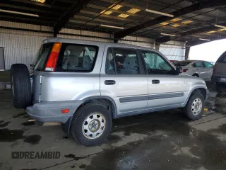 1998 Honda CR-V LX with VIN JHLRD1749WC044471, listed as a Copart auction lot 85350544 with 215,324 mi miles and Salvage Title. Bid and sale history available at carsss.com. Image 3.