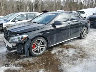 2019 Mercedes-Benz CLA 45 AMG with VIN WDDSJ5CBXKN706405, listed as a Copart auction lot 45098915 with 238,907 mi miles and Salvage title. Bid and sale history available at DreamBid. Image 1.