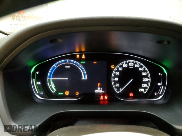 2019 Honda Insight Touring with VIN 19XZE4F75KE400408, listed as a Copart auction lot 62704744 with 155,524 mi miles and Salvage Title. Bid and sale history available at carsss.com. Image 9.