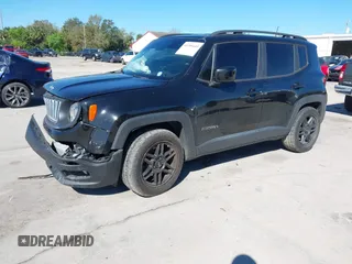 2018 Jeep Renegade Latitude z VIN ZACCJABB0JPH84416, wystawiony jako IAAI lot #41589445 z przebiegiem 101 001 mil mil oraz . Historia ofert i sprzedaży dostępna na DreamBid. Obrazek 17.