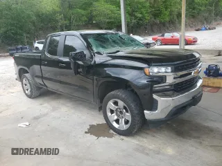 2020 Chevrolet Silverado 1500 LT with VIN 1GCRYDED2LZ161646, listed as a Copart auction lot 54056965 with 174,986 mi miles and Salvage Title. Bid and sale history available at DreamBid. Image 4.