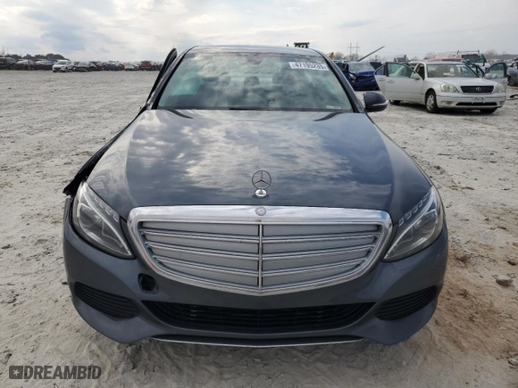 2015 Mercedes-Benz C-Class C 300 with VIN 55SWF4JB5FU049025, listed as a Copart auction lot 47195235 with 188,564 mi miles and Salvage Title. Bid and sale history available at carsss.com. Image 5.