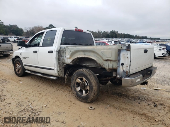 2006 Dodge Ram 2500 SLT with VIN 3D7KR28C86G122141, listed as a Copart auction lot 43026955 with 178,378 mi miles and Salvage Title. Bid and sale history available at carsss.com. Image 2.