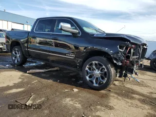 2023 Ram 1500 Limited with VIN 1C6SRFHT1PN530126, listed as a Copart auction lot 47220765 with 36,480 mi miles and Salvage title. Bid and sale history available at DreamBid. Image 4.