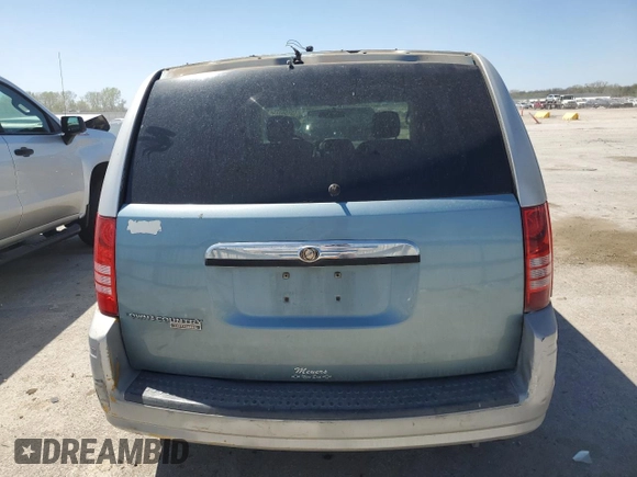 2009 Chrysler Town & Country LX with VIN 2A8HR44E39R525345, listed as a Copart auction lot 53158825 with 279,595 mi miles and Salvage Title. Bid and sale history available at DreamBid. Image 6.