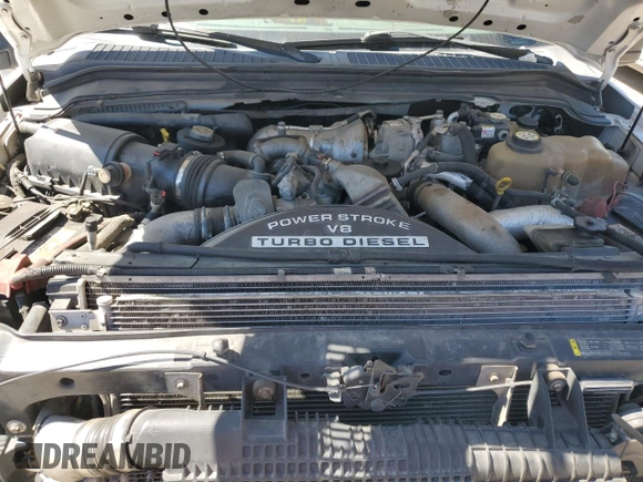 2008 Ford F-250 XL with VIN 1FTSW20R98ED48430, listed as a Copart auction lot 48976345 with 151,120 mi miles and Salvage title. Bid and sale history available at DreamBid. Image 12.