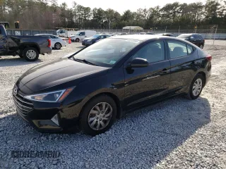 2020 Hyundai Elantra SE with VIN KMHD74LF2LU979369, listed as a Copart auction lot 48040995 with 43,791 mi miles and Salvage Title. Bid and sale history available at carsss.com. Image 1.