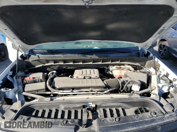 2022 Chevrolet Silverado 1500 Custom with VIN 3GCPDBEK8NG638699, listed as a Copart auction lot 45543425 with 65,287 mi miles and Salvage Title. Bid and sale history available at carsss.com. Image 11.