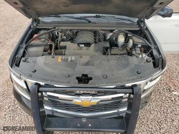2017 Chevrolet Tahoe Commercial with VIN 1GNLCDEC4HR219881, listed as a Copart auction lot 50574145 with 115,700 mi miles and Salvage Title. Bid and sale history available at carsss.com. Image 12.