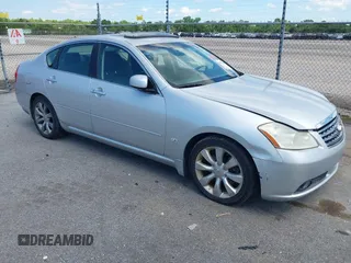 2007 Infiniti M Sport z VIN JNKAY01EX7M307460, wystawiony jako IAAI lot #42259023 z przebiegiem 97 323 mil mil oraz . Historia ofert i sprzedaży dostępna na DreamBid. Obrazek 1.