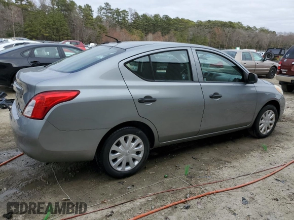 2012 Nissan Versa S with VIN 3N1CN7AP2CL880051, listed as a Copart auction lot 48920745 with 109,769 mi miles and Clean Title. Bid and sale history available at carsss.com. Image 3.