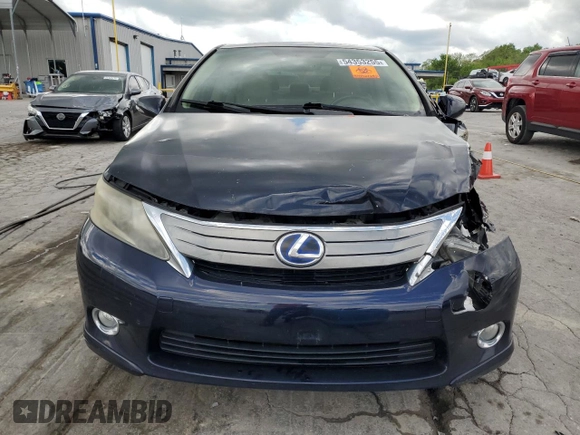 2010 Lexus HS 250h with VIN JTHBB1BA2A2035190, listed as a Copart auction lot 54353255 with 180,017 mi miles and Salvage Title. Bid and sale history available at DreamBid. Image 5.
