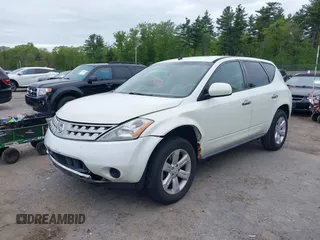 2006 Nissan Murano SL z VIN JN8AZ08W16W530815, wystawiony jako IAAI lot #42275429 z przebiegiem 134 000 mil mil oraz . Historia ofert i sprzedaży dostępna na DreamBid. Obrazek 2.