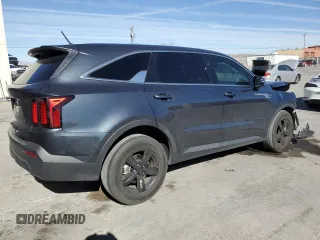 2022 Kia Sorento LX with VIN 5XYRG4LC2NG125907, listed as a Copart auction lot 42705195 with 49,529 mi miles and Salvage Title. Bid and sale history available at carsss.com. Image 3.
