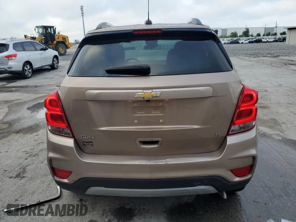 2018 Chevrolet Trax LT with VIN 3GNCJLSB0JL201452, listed as a Copart auction lot 51303775 with 30,802 mi miles and Salvage Title. Bid and sale history available at carsss.com. Image 6.