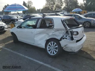 2010 Volkswagen Golf with VIN WVWBB7AJ8AW256050, listed as a Copart auction lot 82827394 with 0 mi miles and Salvage Title. Bid and sale history available at carsss.com. Image 2.