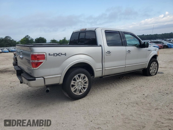 2010 Ford F-150 XL with VIN 1FTFW1EV6AFD84772, listed as a Copart auction lot 55763735 with Not provided miles and Salvage title. Bid and sale history available at DreamBid. Image 3.