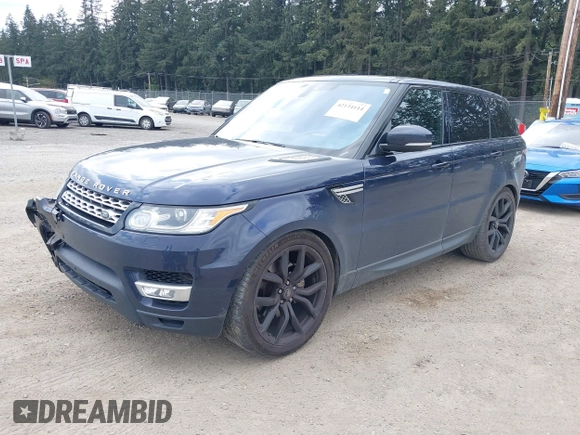 2017 Land Rover Range Rover Sport HSE with VIN SALWR2FKXHA129561, listed as a IAAI auction lot 42134114 with 85,017 mi miles and . Bid and sale history available at DreamBid. Image 2.