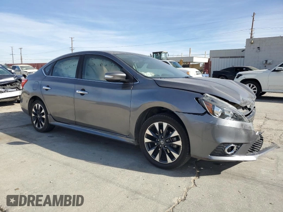 2019 Nissan Sentra SR with VIN 3N1AB7AP9KY317631, listed as a Copart auction lot 81178054 with 88,997 mi miles and Salvage Title. Bid and sale history available at carsss.com. Image 4.