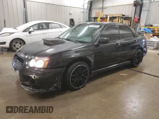 2005 Subaru Impreza Sedan (Natl) WRX with VIN JF1GD29615G523750, listed as a Copart auction lot 42104015 with 141,630 mi miles and Salvage Title. Bid and sale history available at carsss.com. Image 1.