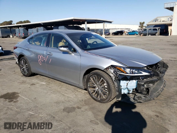 2022 Lexus ES 250 z VIN 58AD11D16NU009748, wystawiony jako Copart lot #78064964 z przebiegiem 30 511 mil mil oraz Szkoda całkowita • Salvage title. Historia ofert i sprzedaży dostępna na DreamBid. Obrazek 4.