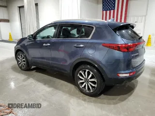 2019 Kia Sportage EX with VIN KNDPNCAC5K7500529, listed as a Copart auction lot 51856785 with 87,812 mi miles and Salvage Title. Bid and sale history available at carsss.com. Image 2.