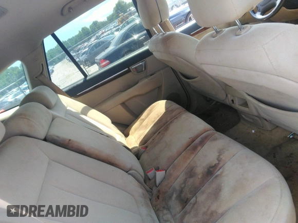 2009 Hyundai Santa Fe Limited with VIN 5NMSH13E99H301216, listed as a IAAI auction lot 42649715 with 221,823 mi miles and . Bid and sale history available at DreamBid. Image 8.