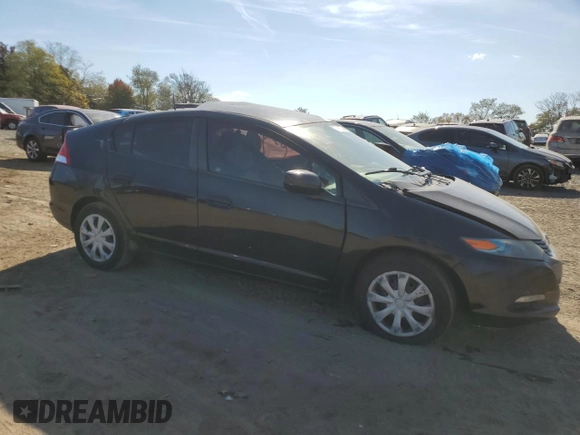 2011 Honda Insight with VIN JHMZE2H37BS010968, listed as a Copart auction lot 78061004 with Not provided miles and Salvage title. Bid and sale history available at DreamBid. Image 4.