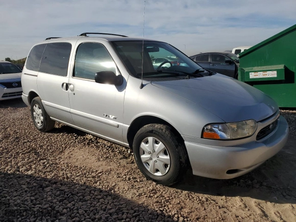 1999 Nissan Quest GXE with VIN 4N2XN11T0XD838334, listed as a Copart auction lot 85339494 with 86,000 mi miles and Clean Title. Bid and sale history available at carsss.com. Image 4.