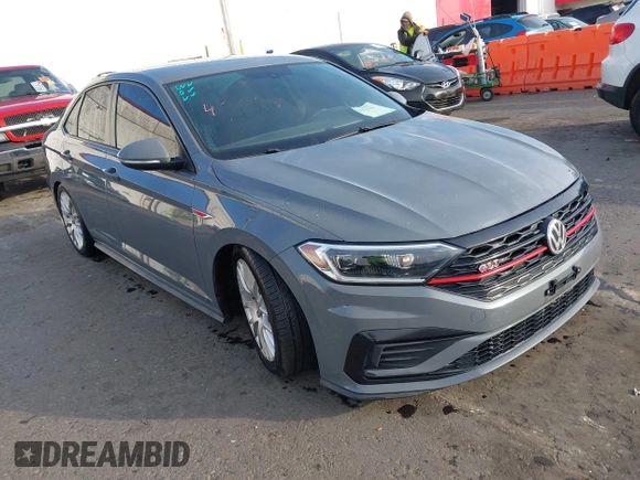 2020 Volkswagen Jetta GLI S with VIN 3VW6T7BU8LM099899, listed as a IAAI auction lot 41361494 with 92,219 mi miles and . Bid and sale history available at DreamBid. Image 1.