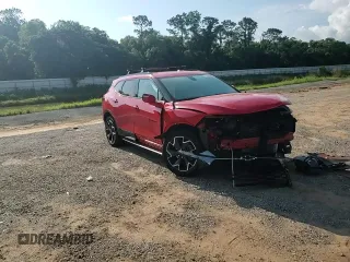 2021 Chevrolet Blazer RS with VIN 3GNKBERS6MS573933, listed as a Copart auction lot 57029055 with 39,454 mi miles and Non repairable. Bid and sale history available at DreamBid. Image 14.