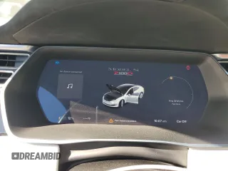2016 Tesla Model S 90D with VIN 5YJSA1E49GF159988, listed as a Copart auction lot 76457024 with Not Provided miles and Salvage Title. Bid and sale history available at DreamBid. Image 9.