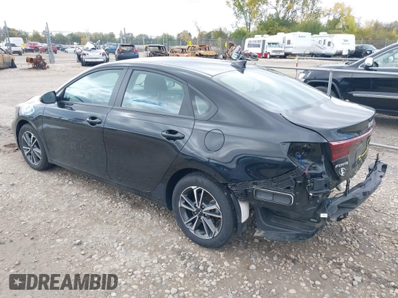 2023 Kia Forte LXS with VIN 3KPF24AD3PE549805, listed as a IAAI auction lot 40584731 with 15,379 mi miles. Bid and sale history available at carsss.com. Image 3.