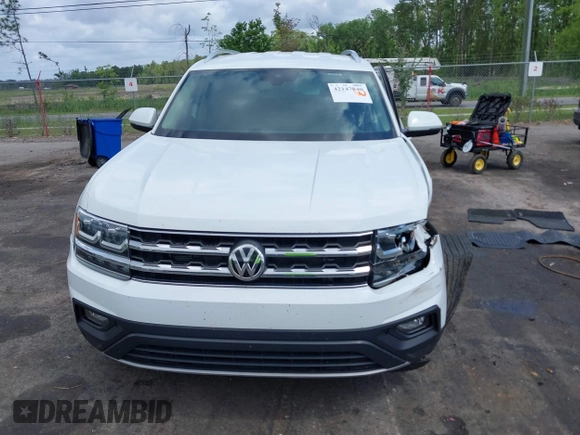 2019 Volkswagen Atlas SE with VIN 1V2WR2CA4KC509962, listed as a IAAI auction lot 42147840 with 67,557 mi miles and . Bid and sale history available at DreamBid. Image 12.