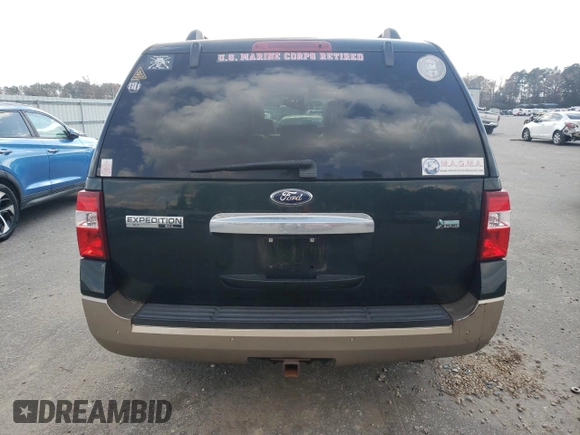 2013 Ford Expedition EL XLT with VIN 1FMJK1J56DEF62553, listed as a Copart auction lot 83307584 with 222,219 mi miles and Salvage Title. Bid and sale history available at carsss.com. Image 6.