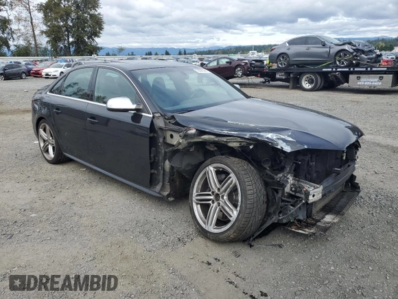 2013 Audi S4 Premium Plus with VIN WAUBGAFL3DA084873, listed as a Copart auction lot 72006444 with 85,713 mi miles and Salvage Title. Bid and sale history available at carsss.com. Image 4.