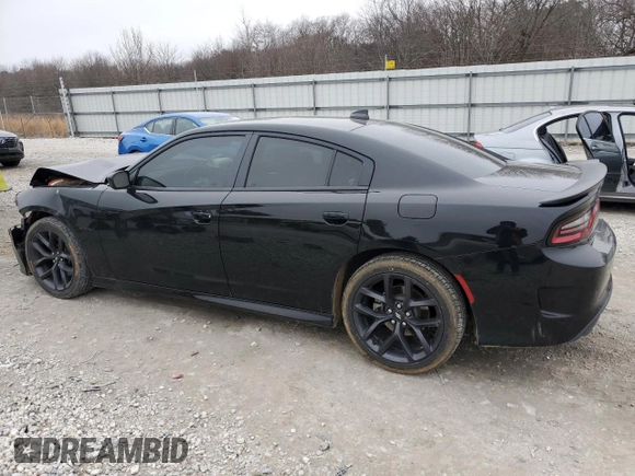 2021 Dodge Charger R/T with VIN 2C3CDXCT3MH652004, listed as a Copart auction lot 44245295 with 62,506 mi miles and Clean Title. Bid and sale history available at DreamBid. Image 2.