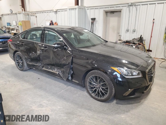 2019 Genesis G80 3.8L с VIN KMTFN4JE2KU309818, выставлен на аукционе Copart как лот 61427155 с пробегом 33 413 миль миль и На запчасти • Non repairable. История ставок и продаж доступна на DreamBid. Изображение 4.