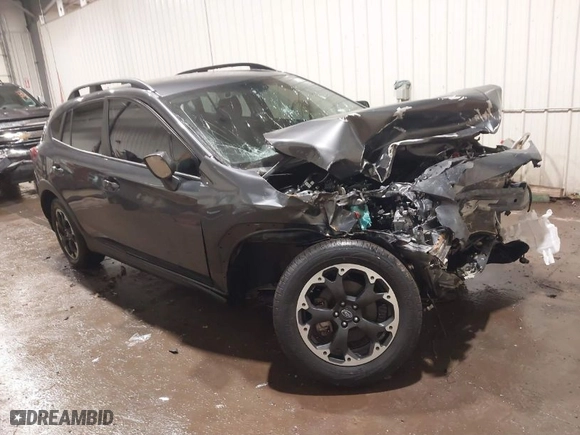 2022 Subaru Crosstrek Premium with VIN JF2GTAPC3N8284987, listed as a IAAI auction lot 40976698 with 9,101 mi miles. Bid and sale history available at carsss.com. Image 1.