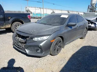 2017 Honda Civic Hatchback EX-L Navi with VIN SHHFK7H71HU212576, listed as a IAAI auction lot 41672558 with 116,311 mi miles. Bid and sale history available at carsss.com. Image 17.