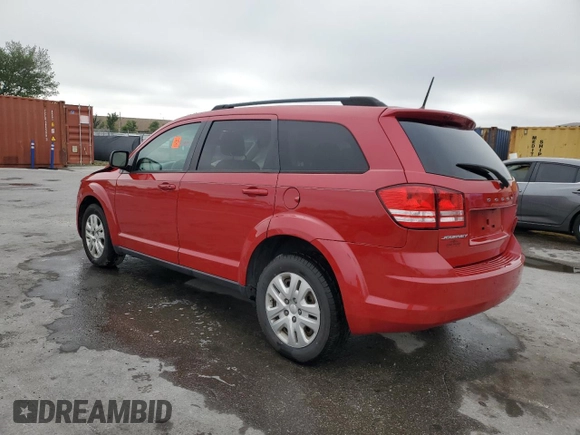 2020 Dodge Journey SE Value with VIN 3C4PDCAB6LT194948, listed as a Copart auction lot 50699405 with 104,161 mi miles and Non Repairable. Bid and sale history available at carsss.com. Image 2.